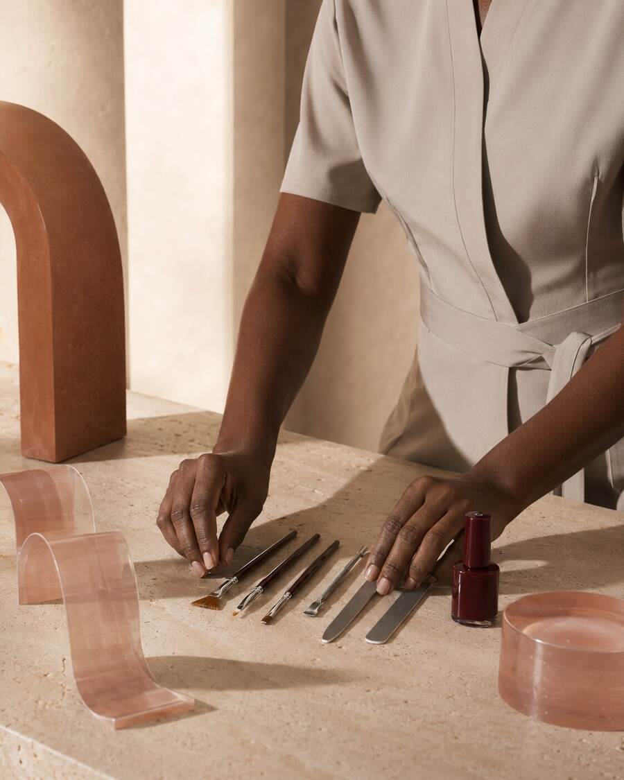 Professionelle Werkzeuge des Beauty-Ateliers